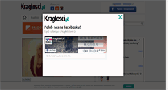 Desktop Screenshot of kraglosci.pl